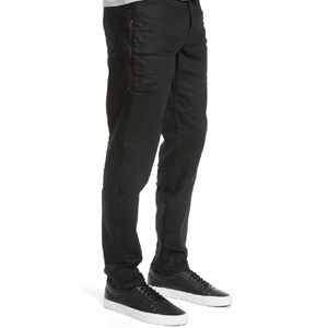 HUDSON Sartor Skinny Fit Jeans in Blackened